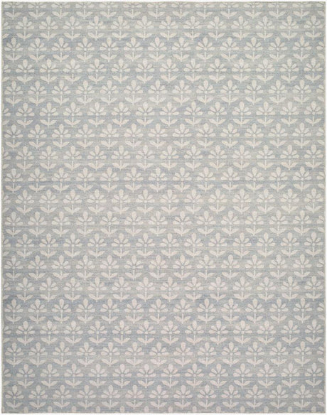 Surya Maya NBMY-2301 Mustard;Off-White;Sky Blue 2'7" x 7'10" Rug