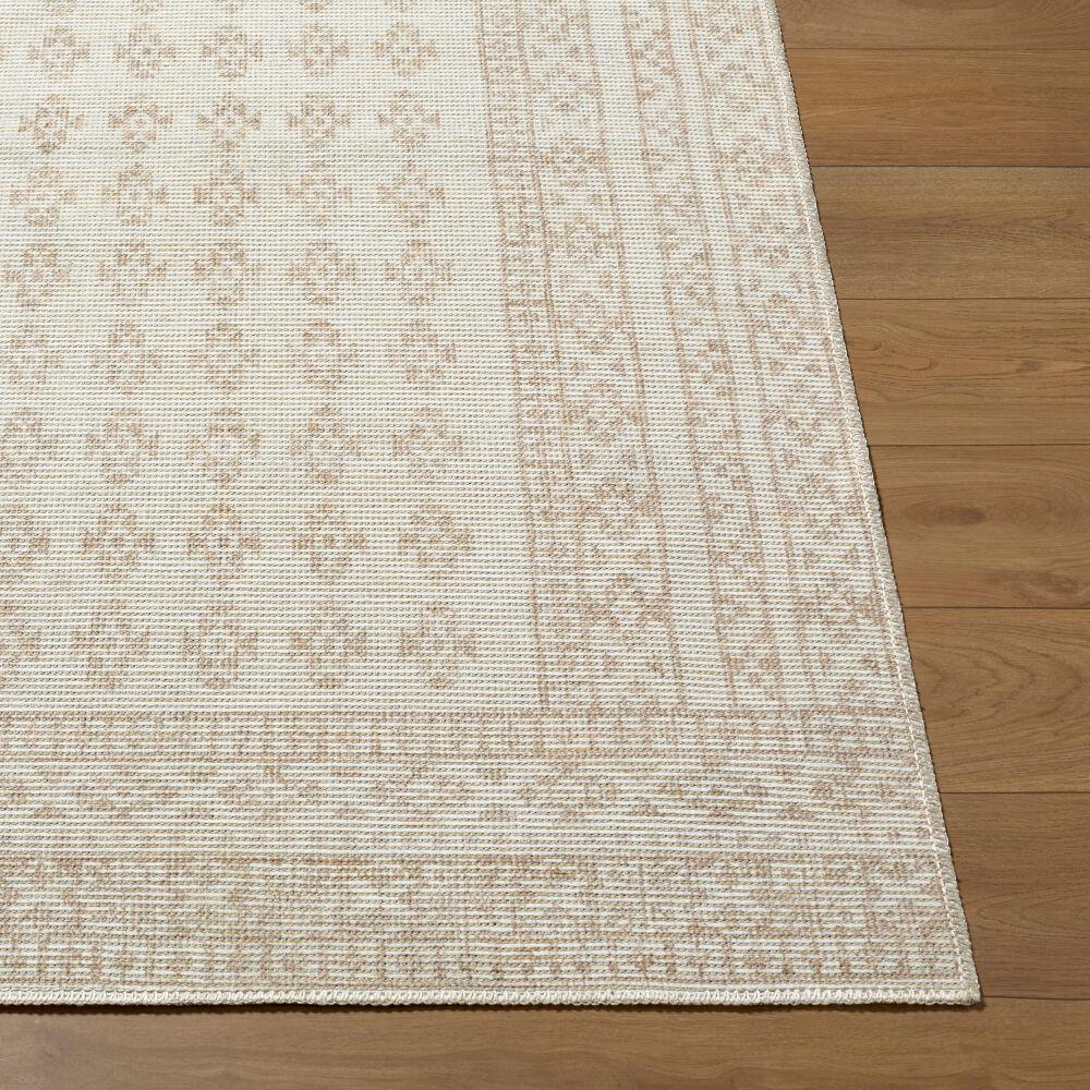 Surya Shanti NBSH-2300 Mustard;Off-White;Taupe 2' x 2'11" Rug