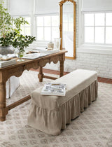 Surya Shanti NBSH-2301 Brown;Gray;Mustard;Off-White 2'7" x 7'10" Rug