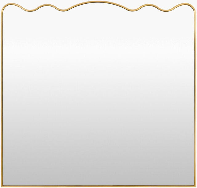 Surya Nerlyn NERI-001 Gold 45"H x 47"W x 1"D Wall Art