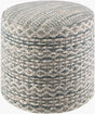 Livabliss Okapa OKPPF-001 16"H x 16"W x 16"D Pouf