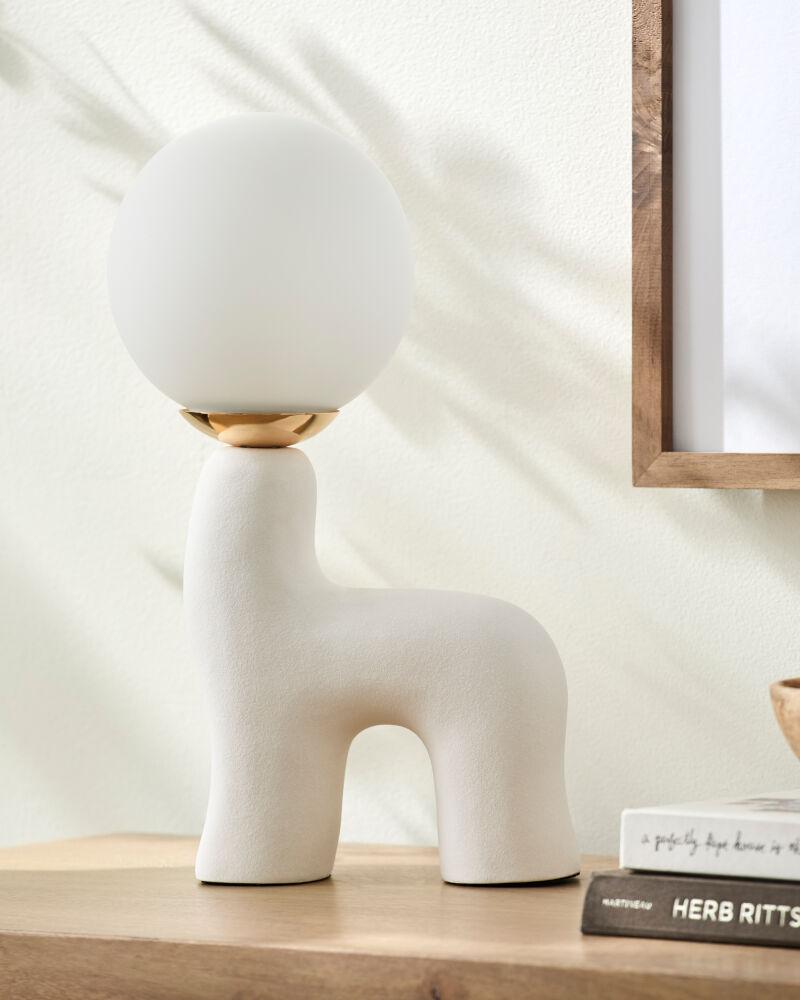 Livabliss Opal OPA-006 17"H x 7"W x 9"D Table Lighting