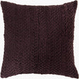 Surya Velvet Luxe P-0277  18"L x 18"W Fabric