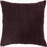 Surya Velvet Luxe P-0277  18"L x 18"W Fabric