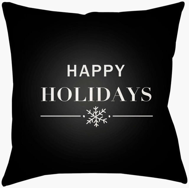 Surya Happy Holidays PHDHH-001  18"L x 18"W Fabric