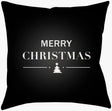 Livabliss Merry Holiday PHDMH-001 16"L x 16"W Pillow