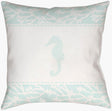 Livabliss Seasalt & Seahorses PHDSH-001 14"L x 24"W Pillow
