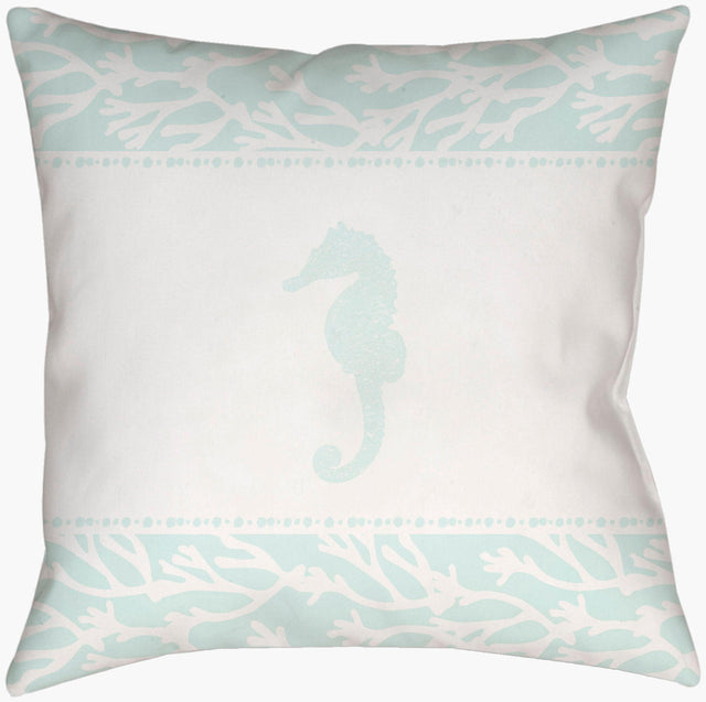 Livabliss Seasalt & Seahorses PHDSH-001 14"L x 24"W Pillow