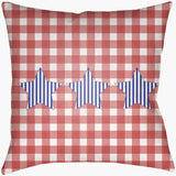 Surya Patriotic PII-001  14"L x 22"W Fabric