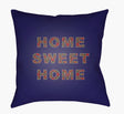 Surya Home Sweet Home PLAID-017  18"L x 18"W Fabric