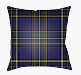 Surya Tartan II PLAID-026  18"L x 18"W Fabric