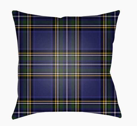 Surya Tartan II PLAID-026  20"L x 20"W Fabric