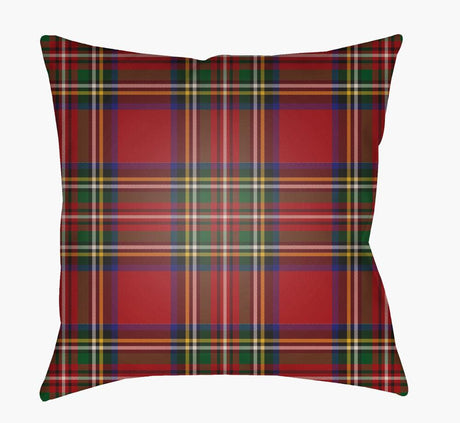 Surya Tartan II PLAID-028  18"L x 18"W Fabric