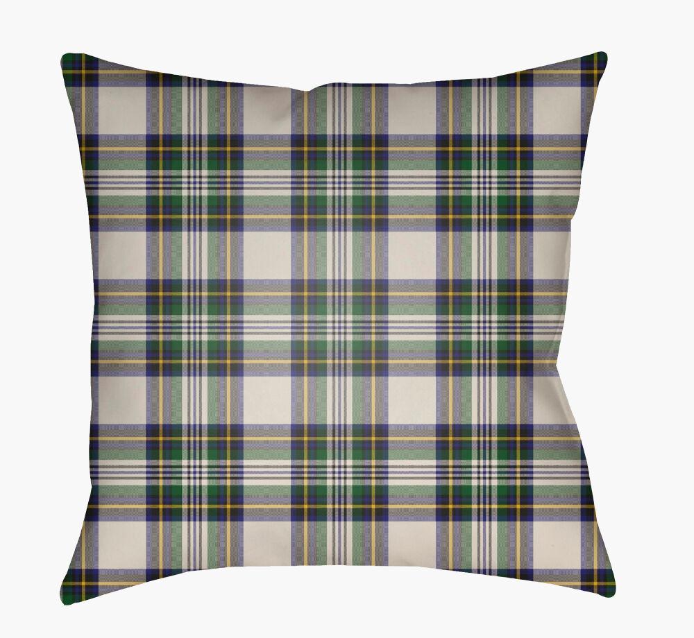 Surya Tartan II PLAID-029  20"L x 20"W Fabric