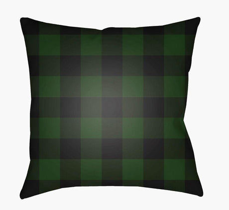 Surya Checker PLAID-032  20"L x 20"W Fabric