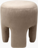 Surya Ploom PLOM-001 18"H x 16"W x 16"D Bench/Ottoman/Stool