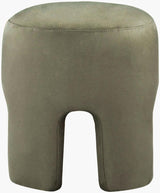 Surya Ploom PLOM-002 18"H x 16"W x 16"D Bench/Ottoman/Stool