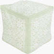 Livabliss Rain POUF-260 18"H x 18"W x 18"D Pouf