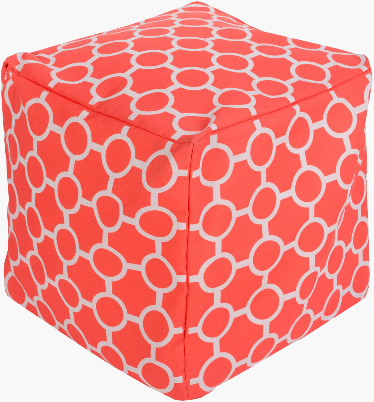 Livabliss Rain POUF-270 18"H x 18"W x 18"D Pouf