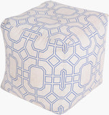 Livabliss Rain POUF-286 18"H x 18"W x 18"D Pouf
