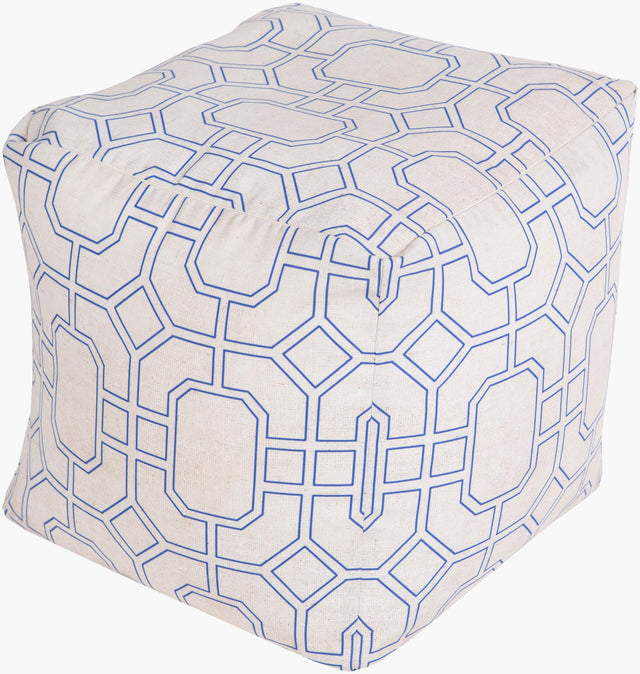 Livabliss Rain POUF-286 18"H x 18"W x 18"D Pouf