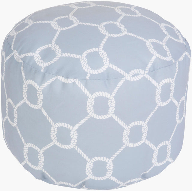 Livabliss Rain POUF-302 13"H x 20"W x 20"D Pouf