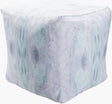 Surya Agua POUF-1015  18"H x 18"W x 18"D Fabric