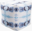 Surya Agua POUF-1051  18"H x 18"W x 18"D Fabric