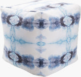 Surya Agua POUF-1051  18"H x 18"W x 18"D Fabric