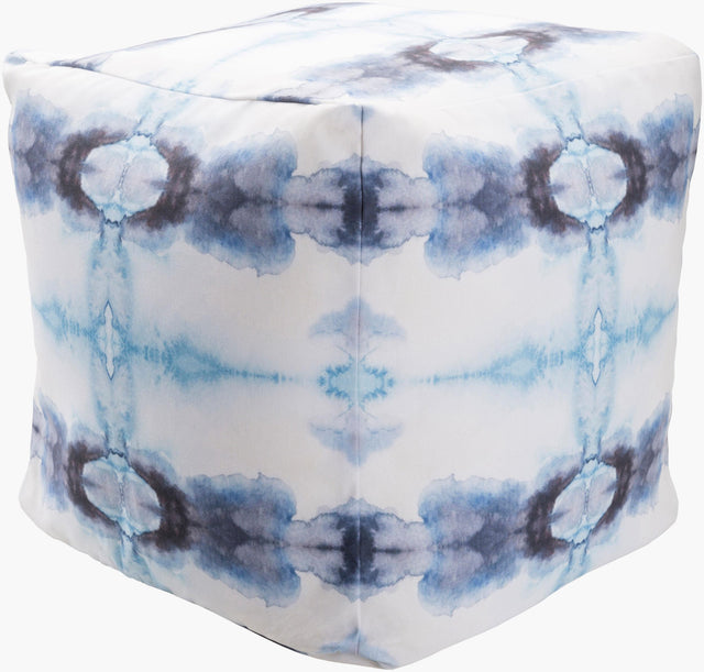 Livabliss Agua POUF-1051 18"H x 18"W x 18"D Pouf