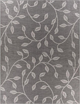 Surya Pasadena PSA-2319 Black;Charcoal 2'6" x 7'3" Rug