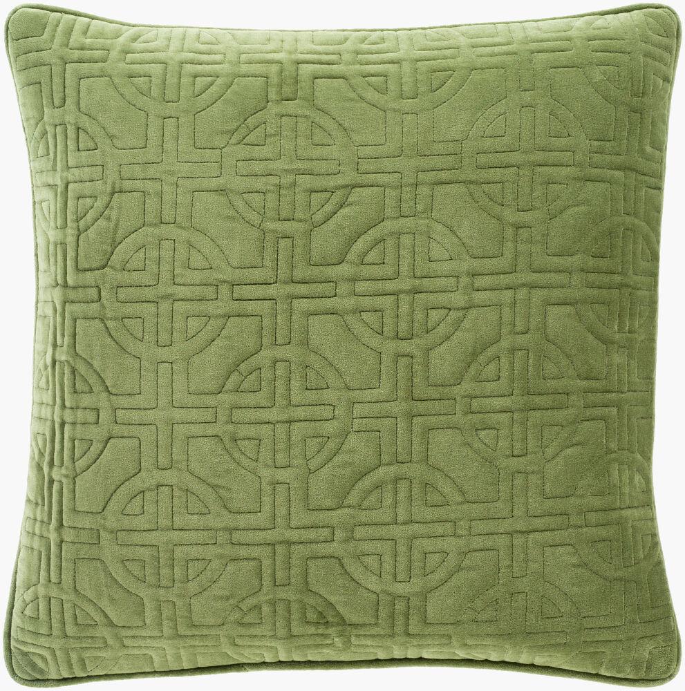 Surya Quilted Cotton Velvet QCV-002  18"L x 18"W Fabric