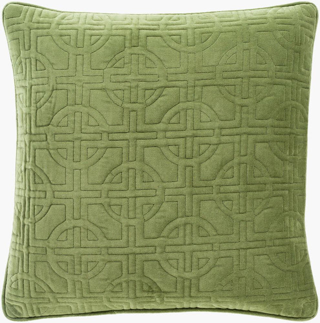 Surya Quilted Cotton Velvet QCV-002  18"L x 18"W Fabric