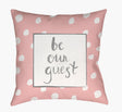 Livabliss Be Our Guest QTE-001 20"L x 20"W Pillow