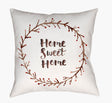 Surya Home Sweet Home II QTE-019  20"L x 20"W Fabric