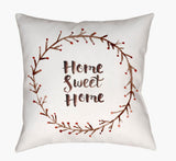 Surya Home Sweet Home II QTE-019  20"L x 20"W Fabric