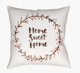 Livabliss Home Sweet Home II QTE-019 20"L x 20"W Pillow