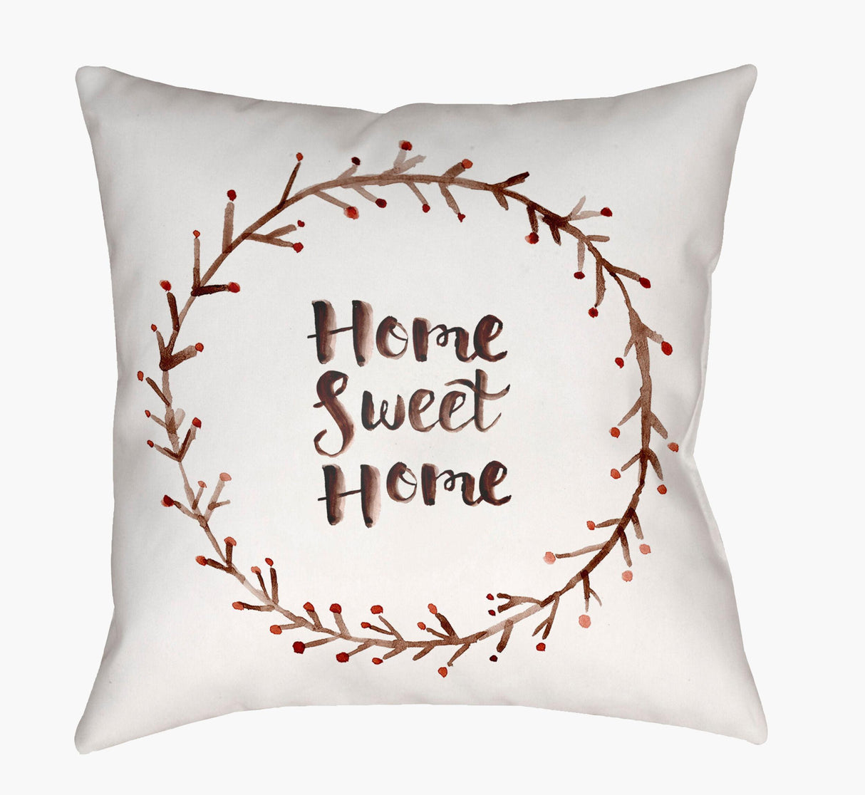 Livabliss Home Sweet Home II QTE-019 20"L x 20"W Pillow