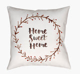 Livabliss Home Sweet Home II QTE-019 20"L x 20"W Pillow