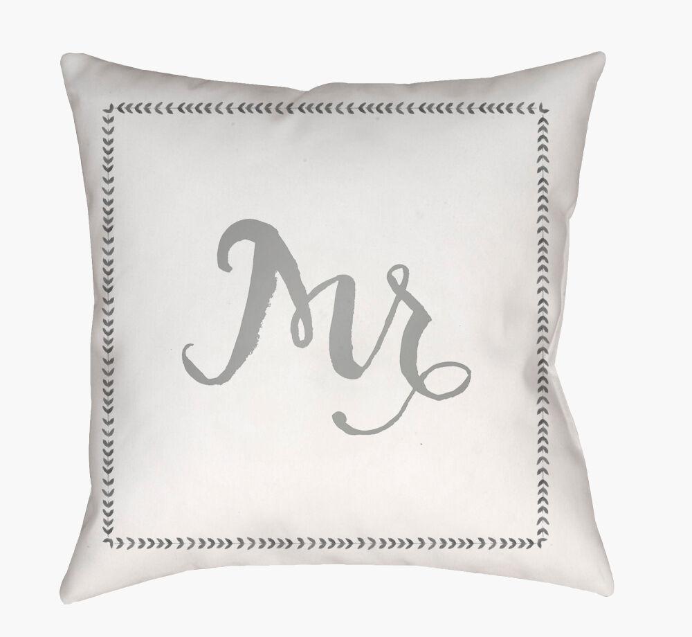 Surya Husband QTE-024  20"L x 20"W Fabric