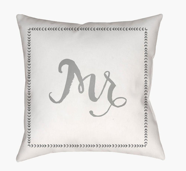 Surya Husband QTE-024  20"L x 20"W Fabric