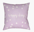 Livabliss Happy Days QTE-039 18"L x 18"W Pillow