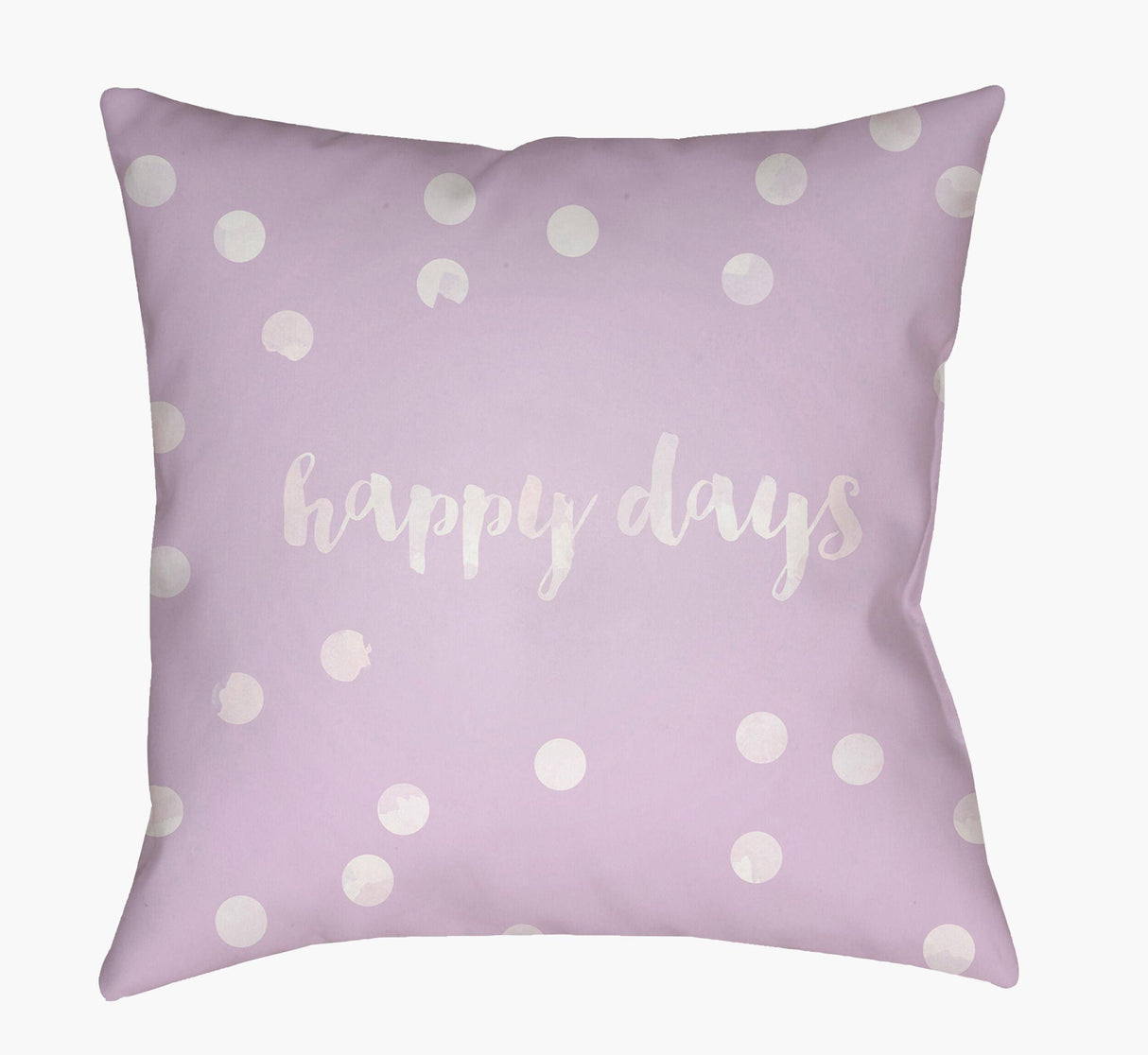 Livabliss Happy Days QTE-039 18"L x 18"W Pillow