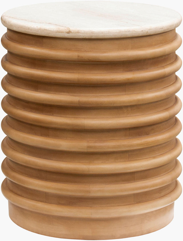 Surya Redondo RDDO-001 23"H x 20"W x 20"D Accent Table