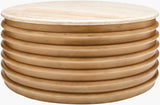 Surya Redondo RDDO-002 17"H x 38"W x 38"D Accent Table