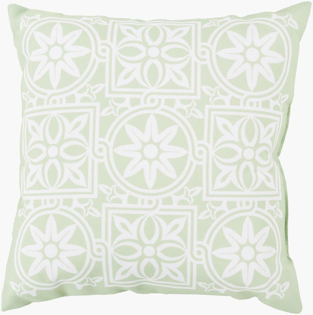 Surya Rain RG-061 Blush;Seafoam 26"L x 26"W Fabric