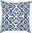 Surya Rain RG-067 Blush;Navy 18"L x 18"W Fabric