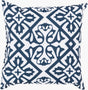 Surya Rain RG-067 Blush;Navy 18"L x 18"W Fabric