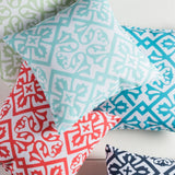 Surya Rain RG-067 Blush;Navy 18"L x 18"W Fabric