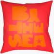 Surya Rain RG-076 Coral 20"L x 20"W Fabric